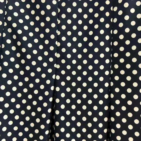 Women’s Max Studio Navy Blue Tank Top Dress With White Polka Dots Size XL - Picture 4 of 5